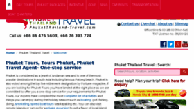 What Phuketthailand-travel.com website looked like in 2017 (7 years ago)