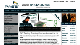 What Pat-testing-course.com website looked like in 2017 (7 years ago)