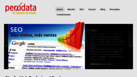 What Perudata.com website looked like in 2017 (7 years ago)