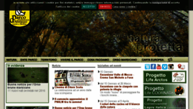 What Parcoabruzzo.it website looked like in 2017 (7 years ago)