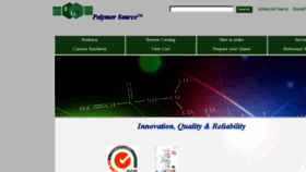 What Polymersource.com website looked like in 2017 (7 years ago)