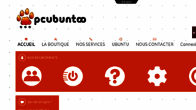 What Pcubuntoo.fr website looked like in 2017 (7 years ago)