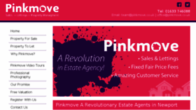 What Pinkmove.co.uk website looked like in 2017 (7 years ago)
