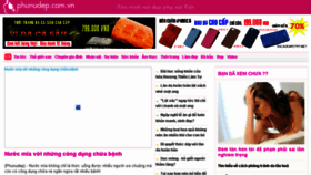 What Phunudep.com.vn website looked like in 2017 (7 years ago)