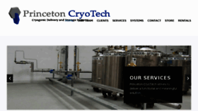What Princetoncryotech.com website looked like in 2017 (7 years ago)