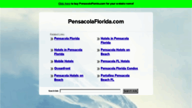 What Pensacolaflorida.com website looked like in 2017 (7 years ago)