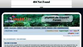 What Phpbb9.de website looked like in 2017 (8 years ago)