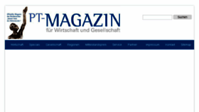 What Pt-magazin.de website looked like in 2017 (7 years ago)