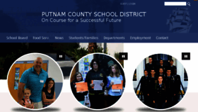 What Putnamschools.org website looked like in 2017 (7 years ago)