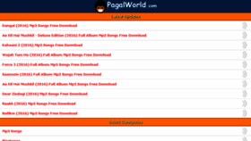 What Pagalworld.net website looked like in 2017 (7 years ago)