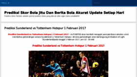 What Prediksibolaterbaik.com website looked like in 2017 (7 years ago)
