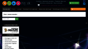 What Prozic.com website looked like in 2017 (7 years ago)