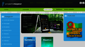 What Proyectomapear.com.ar website looked like in 2017 (7 years ago)
