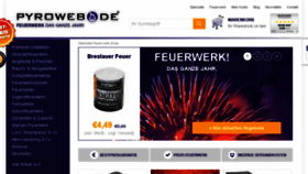What Pyroweb.de website looked like in 2017 (7 years ago)
