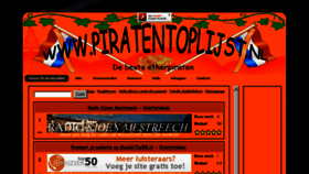 What Piratentoplijst.nl website looked like in 2017 (7 years ago)