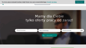 What Pracujteraz.pl website looked like in 2017 (7 years ago)