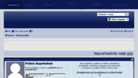 What Pokecaj.sk website looked like in 2017 (7 years ago)