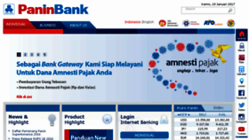 What Panin.co.id website looked like in 2017 (7 years ago)