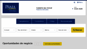 What Praiaimobiliaria.com.br website looked like in 2017 (9 years ago)