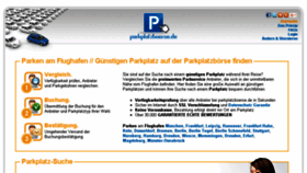 What Parkplatzboerse.de website looked like in 2017 (7 years ago)