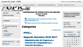 What Pped.upra.edu website looked like in 2017 (7 years ago)