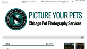 What Pictureyourpets.com website looked like in 2017 (7 years ago)