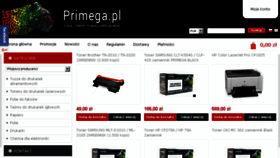 What Primega.pl website looked like in 2017 (7 years ago)