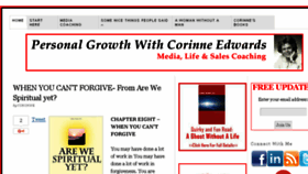 What Personal-growth-with-corinne-edwards.com website looked like in 2017 (7 years ago)