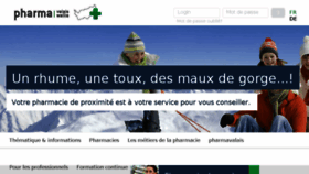 What Pharmavalais.ch website looked like in 2017 (7 years ago)
