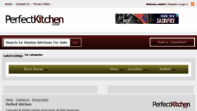 What Perfectkitchen.co.uk website looked like in 2017 (7 years ago)