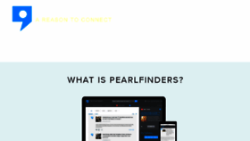 What Pearlfinders.com website looked like in 2017 (7 years ago)