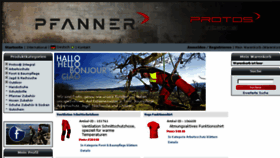 What Pfanner-shop.com website looked like in 2017 (7 years ago)