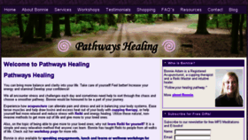 What Pathwayshealing.com website looked like in 2017 (7 years ago)