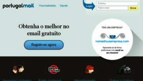 What Portugalmail.com website looked like in 2017 (7 years ago)