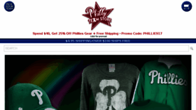 What Phillyteamstore.com website looked like in 2017 (7 years ago)