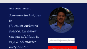 What Patrickkingconsulting.com website looked like in 2017 (8 years ago)