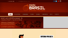 What Pontobrasil.com.br website looked like in 2017 (7 years ago)