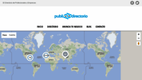 What Publidirectorio.com website looked like in 2017 (7 years ago)