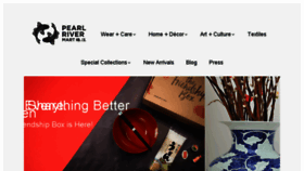 What Pearlriver.com website looked like in 2017 (7 years ago)