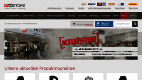 What Pw-store.de website looked like in 2017 (7 years ago)