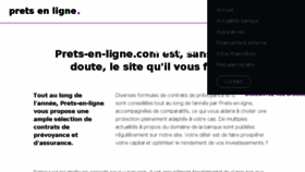 What Prets-en-ligne.com website looked like in 2017 (7 years ago)