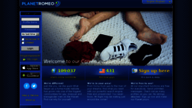 What Planetromeo.in website looked like in 2017 (7 years ago)