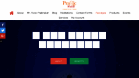 What Pranicshakti.com website looked like in 2017 (7 years ago)