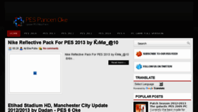 What Pesoke.blogspot.com website looked like in 2017 (7 years ago)