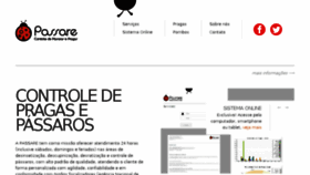 What Passare.com.br website looked like in 2017 (7 years ago)