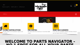 What Partsnavigator.com.au website looked like in 2017 (7 years ago)