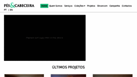 What Pesecabeceira.pt website looked like in 2017 (7 years ago)