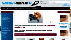 What Papierovy-modelar.sk website looked like in 2017 (7 years ago)