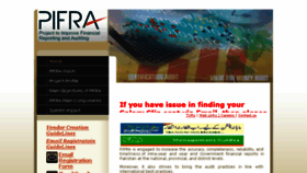 What Pifra.gov.pk website looked like in 2017 (8 years ago)