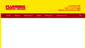 What Plumbingclearancecentre.com.au website looked like in 2017 (7 years ago)